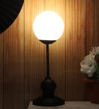 Tu Casa Metal Table Lamps With Glass Shade For Home Décor, Bedrooms, Living Room, Gifting, Diwali Decoration, Dining Space, Study Room, Restaurants (Height: – 17″) – Bulb Not Included