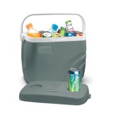 Milton Super Chill 30 Insulated Ice Pail 24 Litres, Dark Green, Ice Box, Ice Storage Bucket, Food Box Fresh Food And Beverage Storage, Medical Purpose Storage