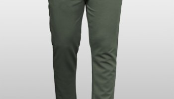 Vebnor Regular Fit Men Dark Green Trousers