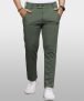 Vebnor Regular Fit Men Dark Green Trousers