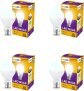 Ecolink 10 W Basic Round B22 Led Bulb(White, Pack Of 4)