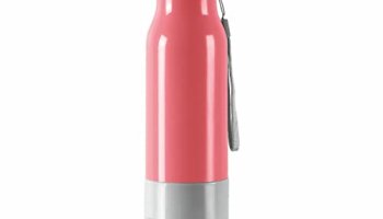 Milton Steel Sprint 900 Insulated Inner Stainless Steel Water Bottle, 630 Ml, Pink | Easy Grip | Leak Proof | School | Office | Gym | Hiking | Treking | Travel Bottle