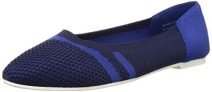 United Colors Of Benetton Women Navy Blue Ballet Flats-5 Uk Eu (19A8Bele3401G_905_38)