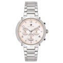 Tommy Hilfiger Quartz Multifunction Peach Dial Stainless Steel Strap Casual Watch For Women_Th1782488W