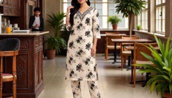 Gs Attire Women Kurti Pant Set