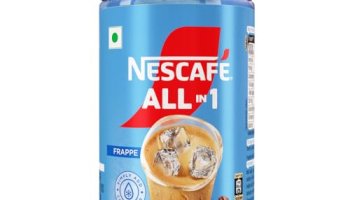 Nescafe All In 1 Frappe | Instant Cold Coffee Premix – Just Add Cold Water | 300G Jar, Powder