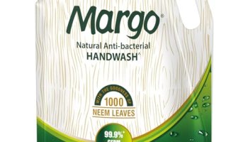 Margo Natural Anti-Bacterial Handwash For Soft, Hydrated Hands – 1500Ml Refill Pack [ Pack Of 1 ] | 99.9% Protection From Harmful Germs | Enriched With Original Neem