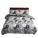 Newunique Double Bedsheet With Two Pillow Cover King Size Elegant Print