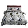 Newunique Double Bedsheet With Two Pillow Cover King Size Elegant Print