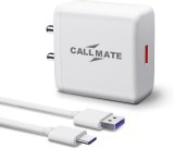 Callmate 65 W 6 A Wall Charger For Mobile With Detachable Cable(White, Cable Included)