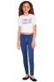 Allen Solly Girls Jeans Mid Blue
