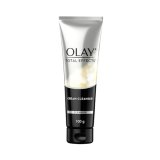 Olay Total Effects Cleanser,With Salicylic Acid & Exfoliating Silica Beads,Throughly Cleanse & Exfoliate Skin For Glowing,Younger Looking Skin,Suitable For Normal,Dry,Oily & Combination Skin,100 Gm