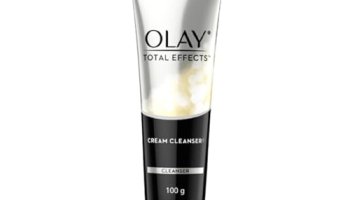 Olay Total Effects Cleanser,With Salicylic Acid & Exfoliating Silica Beads,Throughly Cleanse & Exfoliate Skin For Glowing,Younger Looking Skin,Suitable For Normal,Dry,Oily & Combination Skin,100 Gm