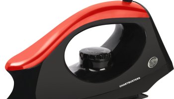 Chartbusters By Chartbusters Mj Red R12 Non Stick Dry Iron Light Weight Fast Heating Smooth Soleplate 750 W 750 W Dry Iron(Red)