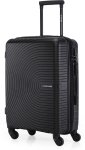 Stony Brook By Nasher Miles Crescent Hard-Sided Polypropylene Cabin Black 55Cm Trolley Bag Cabin Suitcase 4 Wheels – 20 Inch