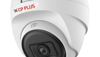 Cp Plus 2.4Mp Full Hd Ip Indoor Wired Dome Camera Cp-Urc-Dc24Pl3 Compatible With Dvr Only | 30 Meters Ir Black & White Night Vision | 3.6Mm Lens | Motion Detection, White