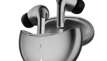 Fire-Boltt Aero Ultra Tws Earbuds Custom Eq,Wireless Bluetooth 5.4,Music & App Support, 50H Playtime,Fast Charging Case, 50Ms Low Latency For Gaming,Touch Controls,Ipx4 Waterproof,Clear Calls – Black