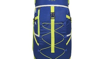 Skybags Mount 66Cm 45L Polyester Sodalite Blue Rucksack With Raincover