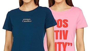 Amazon Brand – Symbol Women’S Regular T-Shirt (Sym-Aw22Wte-005_Multi 4 M)