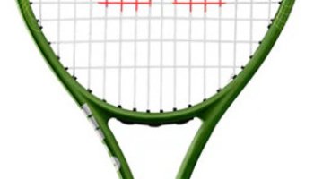 Wilson Blade Feel Comp 25 Junior Green Strung Tennis Racquet(Pack Of: 1, 258 G)