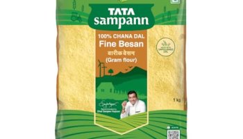 Tata Sampann 100% Chana Dal Fine Besan, Gram Flour, 1 Kg