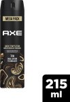 Axe Dark Temptation Men’S Long Lasting Deodorant Spray  –  For Men(215 Ml)