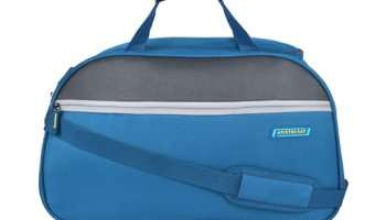 Aristocrat Enigma 52 Cm Polyester Softsided Cabin Size Duffle Bag – Blue