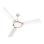 Polycab Superb Neo Star Rated, 1200Mm Ceiling Fan For Home | High Speed & Air Delivery | Saves Up To 33% Electricity, 100% Copper, Rust-Proof Blades, 52 Watt | 2-Yr Warranty【White Bronze Gold】