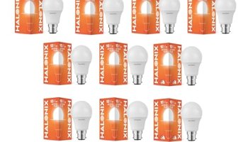 Halonix 10W B22 Led Cool Day Light Bulb, Pack Of 10