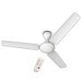 Bajaj Frore Turbo 1200 Mm Bldc Ceiling Fan For Home | Remote Control Operated | 5 Star Rated | Energy Saving | Lightweight Ceiling Fan | High Speed | Anti Corrosive Blacdes | 2 Year Warranty 【White】
