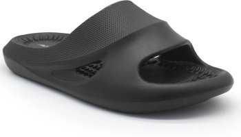 Action Men Cool-1004 Trendy Comfortable Lightweight Breathable Casual Slip-On Slides(Black , 10)