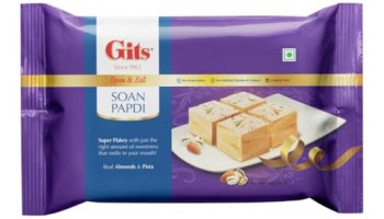 Gits Open & Eat Soanpapdi Ready To Eat Indian Dessert, 400G