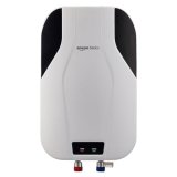 Amazon Basics 5.9L Instant Water Heater | 3Kw | Geyser With Pp Body & Ss Tank | Corded Electric | Rust Proof | 4 Level Safety | White