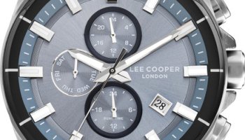 Lee Cooper Lc07881.394 Dual Time Analog Watch  – For Men