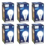 Philips 20-Watt Led Bulb |Acebright High Wattage Led Bulb|Base: B22, Light Bulb For Home | Crystal White, Pack Of 6