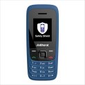 Jio Jiobharat V4 4G Keypad Phone With Safety Shield Feature, Jiotv, Jiohotstar, Jiosaavn, Jiopay (Upi & Soundpay), Led Torch, Digital Camera, 1000Mah Battery | Blue | Locked Network