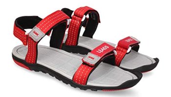 Aqualite Men Str 014 Sandal, Red/Grey, 6 Uk/India