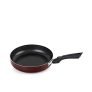 Cello Non Stick Induction Base Frying Pan/Tapper Pan, 220 Mm, Cherry,Aluminium