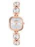 French Connection Square Dial Stone On Strap Analog Watch For Women -Fcn0106Srgm