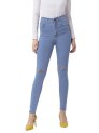 Miss Chase Women’S Skinny Fit High Rise Regular Length Denim Jeans(Mcss19Den08-63-115-26,Blue,26)