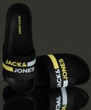 Jack & Jones Men Slides(Black , 9)