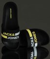 Jack & Jones Men Slides(Black , 9)