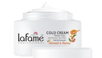 Lafame Cold Cream (Honey & Almonds) Ii Deep Nourishing Moisturizer For Face, Hands & Body (50G) Ii Skin Cold Cream Protects For Dryness & Retains Natural Moisture Balance (Pack Of 4)
