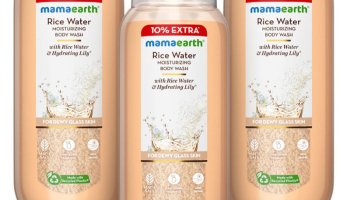 Mamaearth Rice Water Moisturizing Body Wash With Rice Water & Hydrating Lily Scent(3 X 275 Ml)