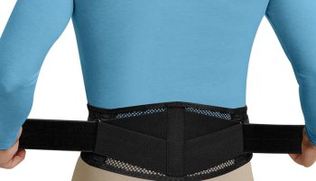 Zeskro Thin & Lightweight Back Brace For Lower Back Pain Relief Posture Corrector