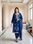 Sifafashion Embroidered Kurta, Trouser/Pant & Dupatta Set