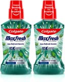 Colgate Maxfresh Plax Antibacterial Mouthwash, -24/7 Fresh Breath – Freshmint(1000 Ml)