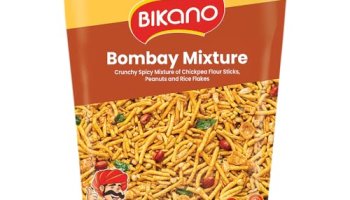 Bikano Bombay Mixture | Spicy & Tangy Indian Namkeen Snack | Crunchy Blend Of Sev, Peanuts & Spices | Tea-Time Snack – 800G