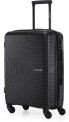 Stony Brook By Nasher Miles Crescent Hard-Sided Polypropylene Cabin Black 55Cm Trolley Bag Cabin Suitcase 4 Wheels – 20 Inch