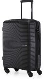 Stony Brook By Nasher Miles Crescent Hard-Sided Polypropylene Cabin Black 55Cm Trolley Bag Cabin Suitcase 4 Wheels – 20 Inch